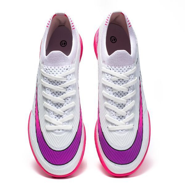 Сороконожки Caroc Zoom-601 White/Pink TF nbs-31-46 фото